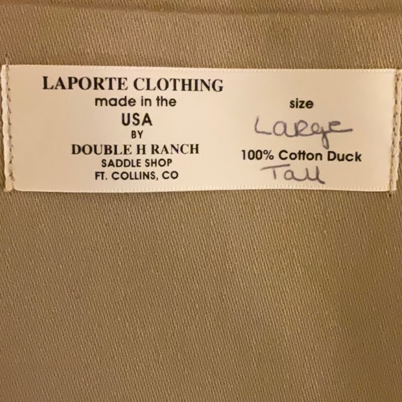 Western Duck Cotton Vest by Double H Ranch - Picture 8 of 8